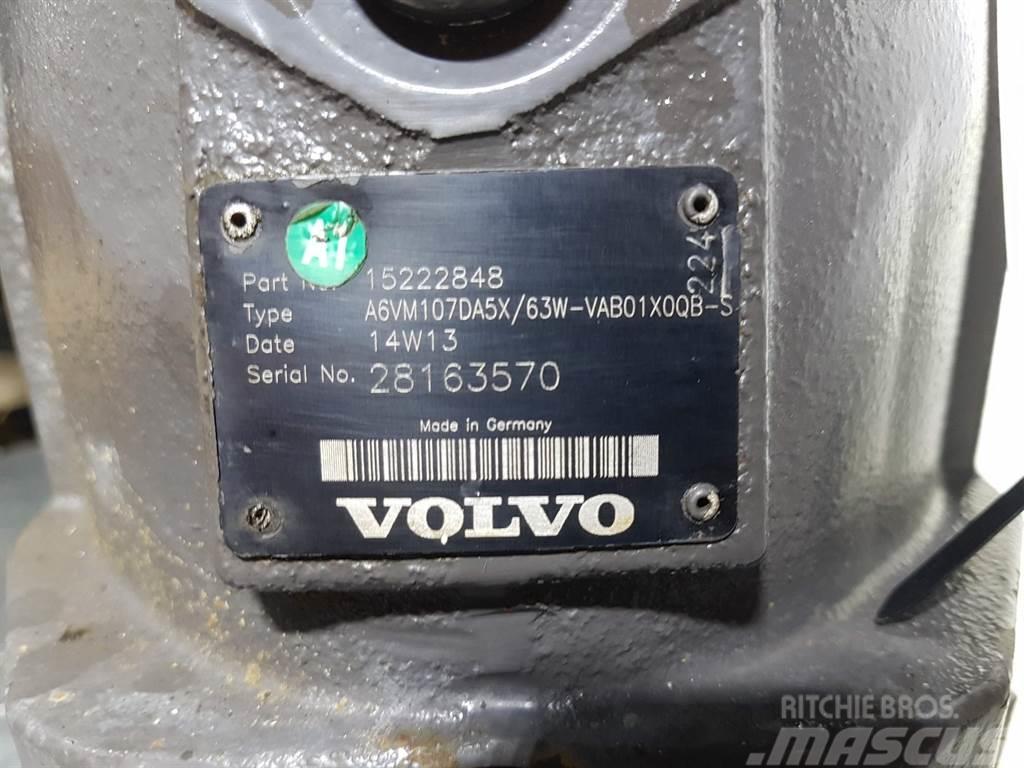 Volvo A6VM107DA5X/63W -Volvo L30G-Drive motor/Fahrmotor Hydraulik