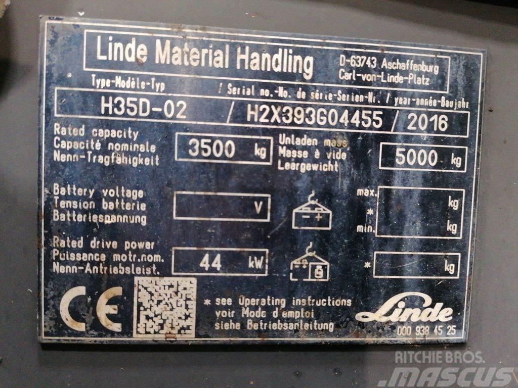 Linde H35D-02 Dieselstapler