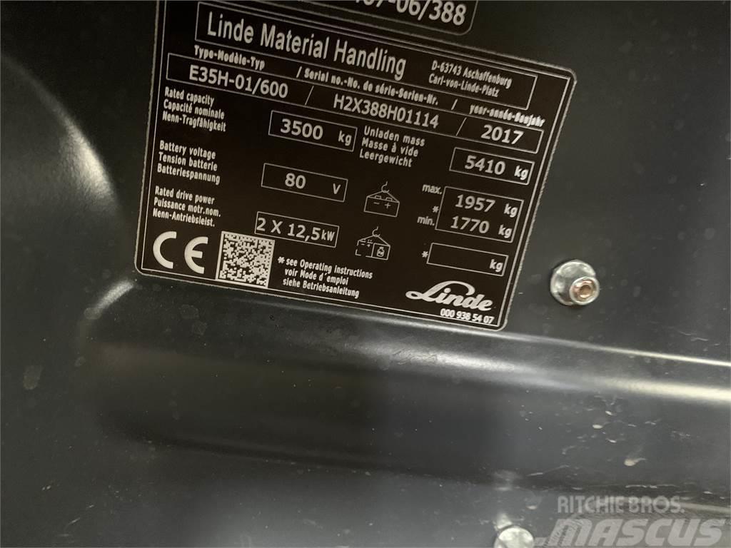 Linde E35/600H Elektrostapler