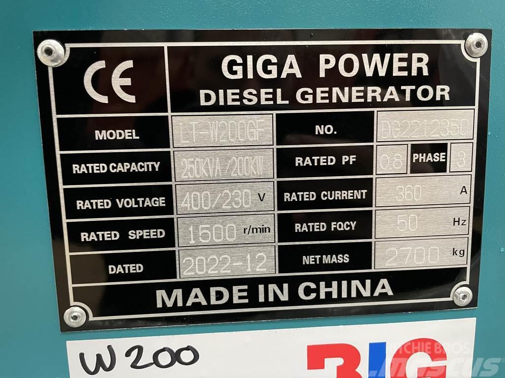  Giga power 250 kVA LT-W200GF silent generator set Andere Generatoren