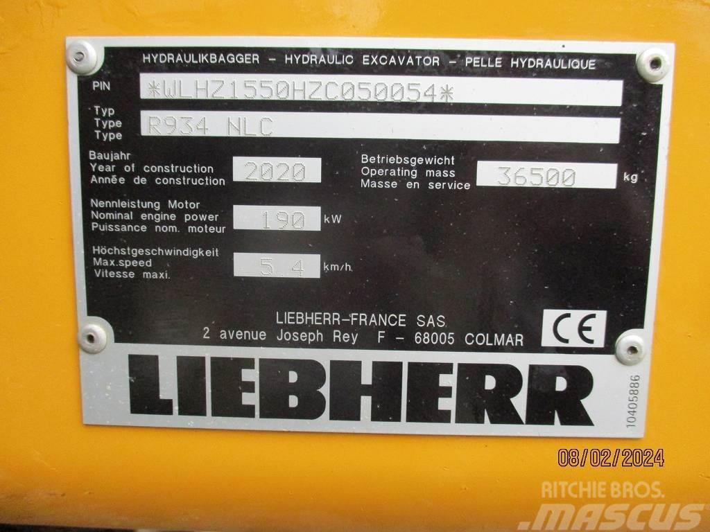 Liebherr R 934 Litronic Raupenbagger