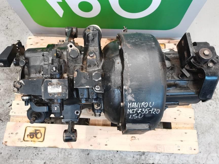 Manitou MT 1637 {15930  COM-T4-2024} gearbox Getriebe