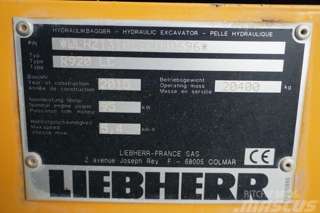 Liebherr R 920 LC Raupenbagger