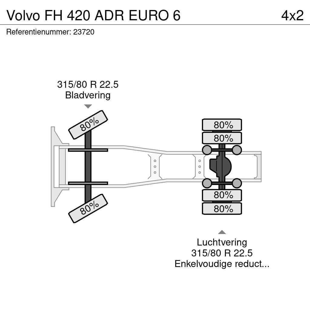 Volvo FH 420 ADR EURO 6 Sattelzugmaschinen
