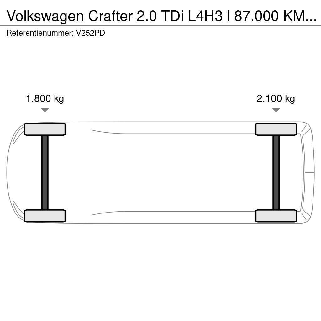 Volkswagen Crafter 2.0 TDi L4H3 l 87.000 KM l Airco l Cruise Box body