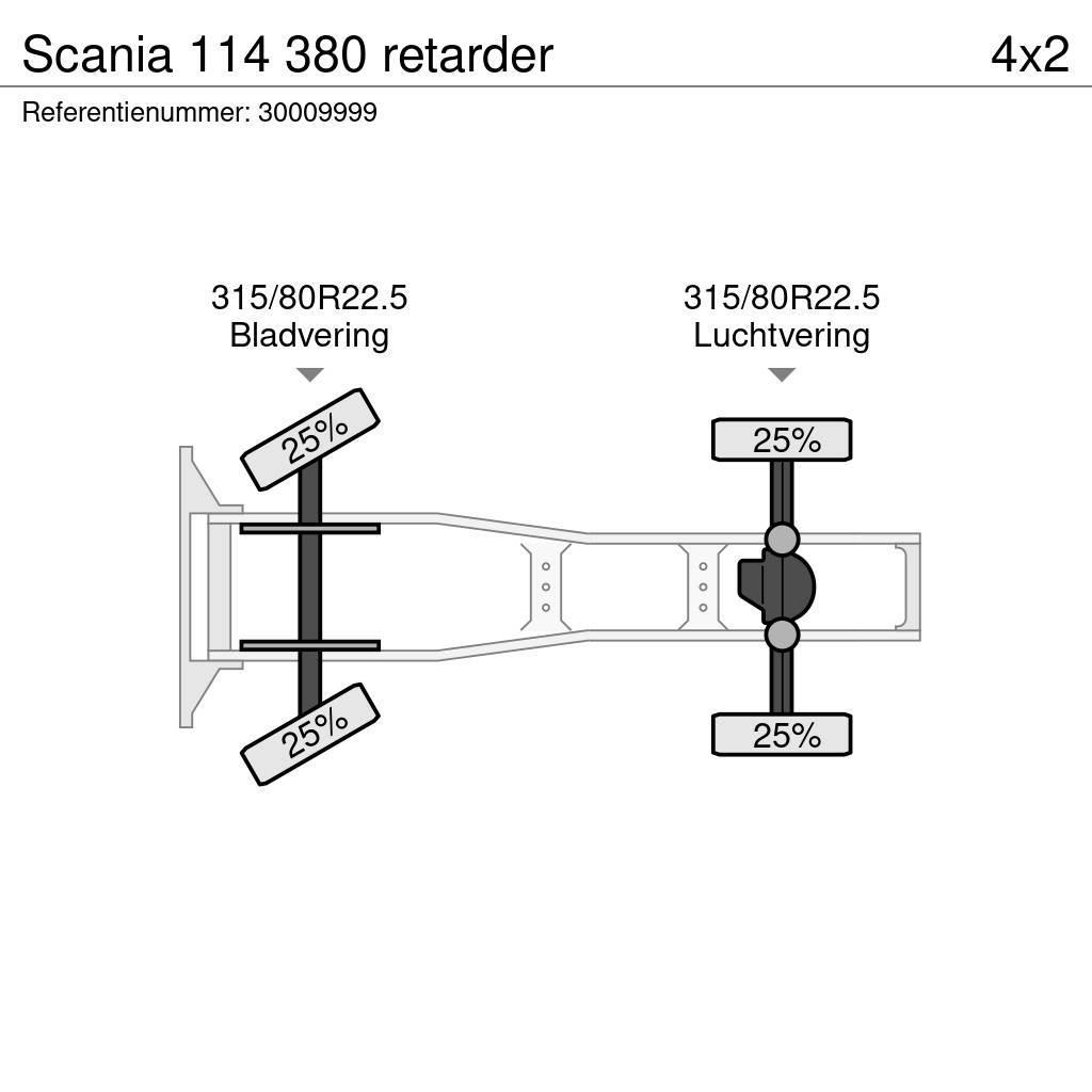 Scania 114 380 retarder Sattelzugmaschinen