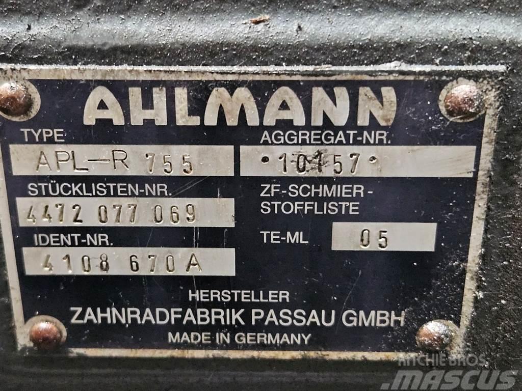 Ahlmann AZ14-4108670A-ZF APL-R755-Axle/Achse/As LKW-Achsen
