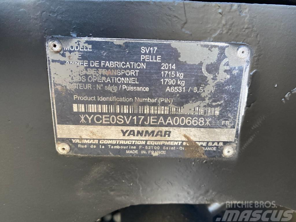 Yanmar SV 17 Minibagger < 7t