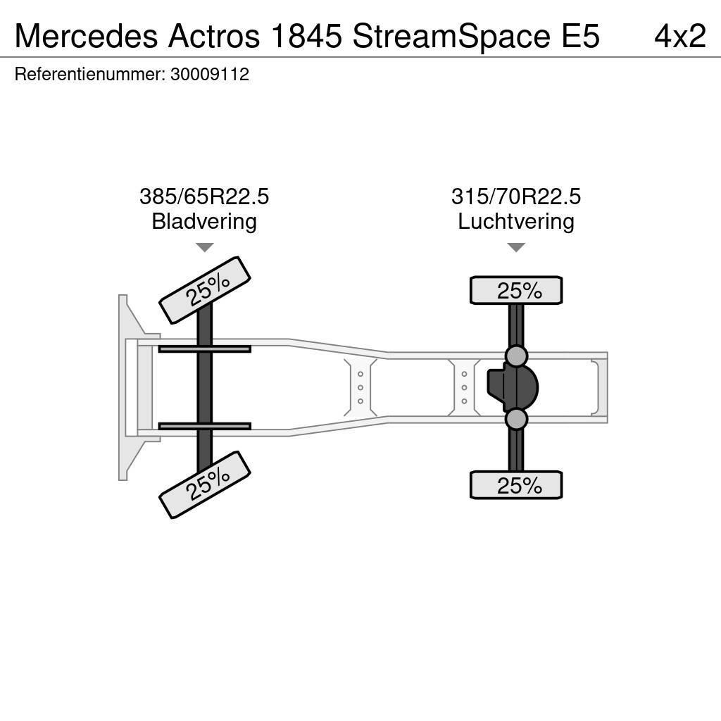 Mercedes-Benz Actros 1845 StreamSpace E5 Sattelzugmaschinen