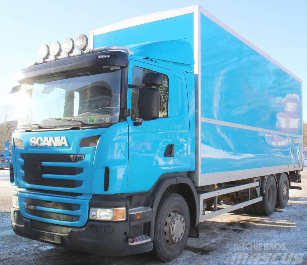 Scania G 400 6x2*4 skåpbil Kofferaufbau