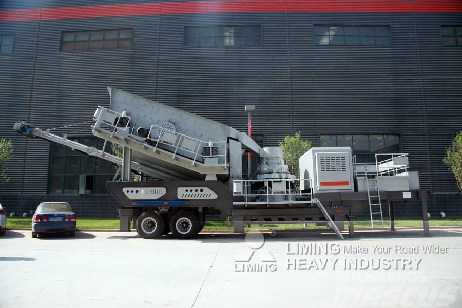Liming Mobile Secondary Cone Crusher plant Mobile Brecher