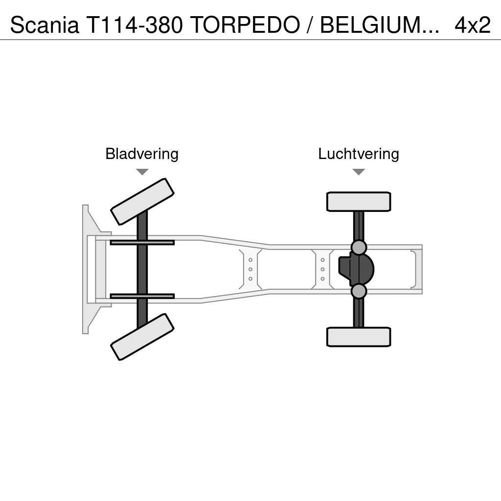 Scania T114-380 TORPEDO / BELGIUM TRUCK !! Sattelzugmaschinen