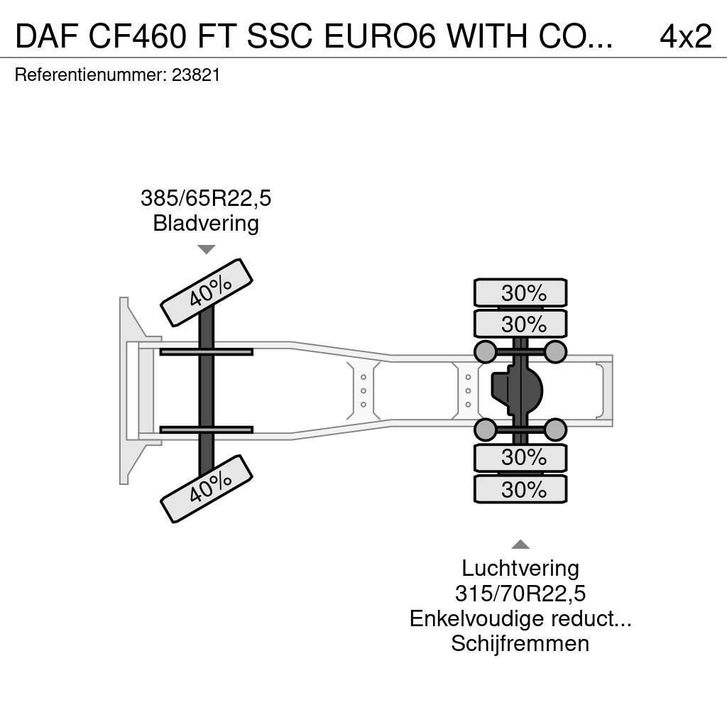 DAF CF460 FT SSC EURO6 WITH COMPRESSOR Sattelzugmaschinen