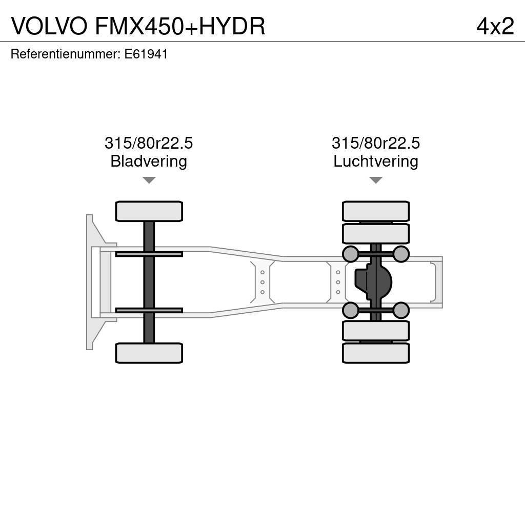 Volvo FMX450+HYDR Sattelzugmaschinen