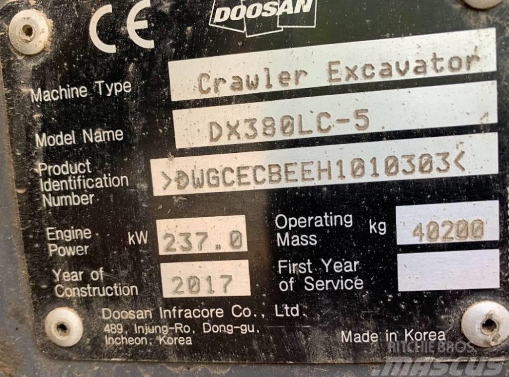 Doosan DX 380 LC-5 Raupenbagger