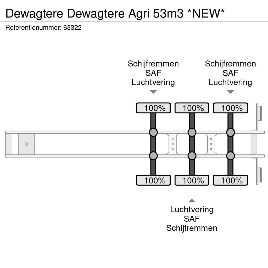  Dewagtere Agri 53m3 *NEW* Andere Auflieger