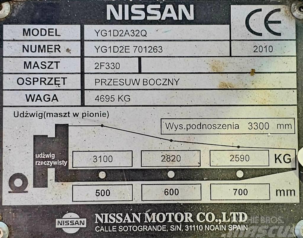 Nissan YG1D2A32Q Dieselstapler