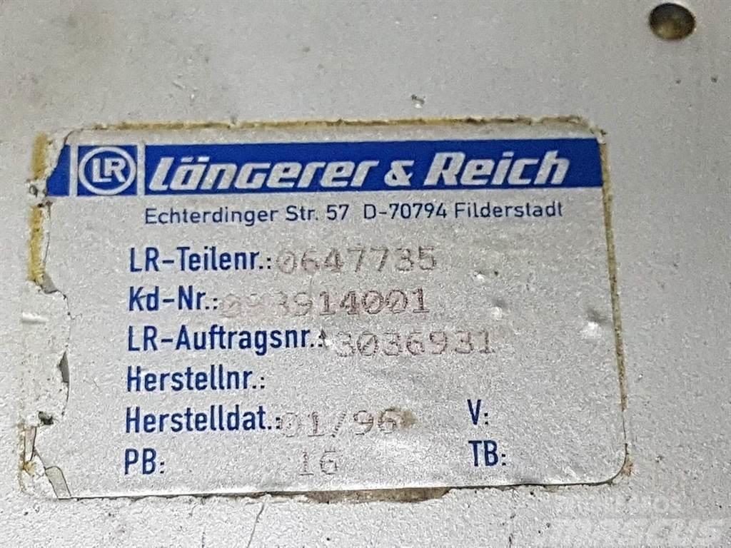  Längerer & Reich 0647735 - Oil cooler/Ölkühler/Oli Hydraulik
