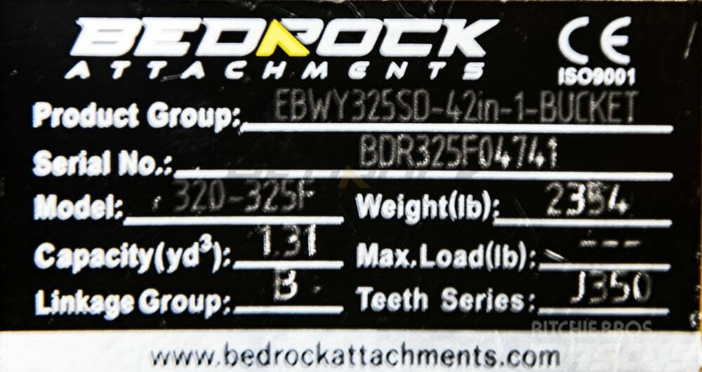 CAT 42" Severe Rock Bucket 20D/E,322B/C,323F,324D,325F Andere