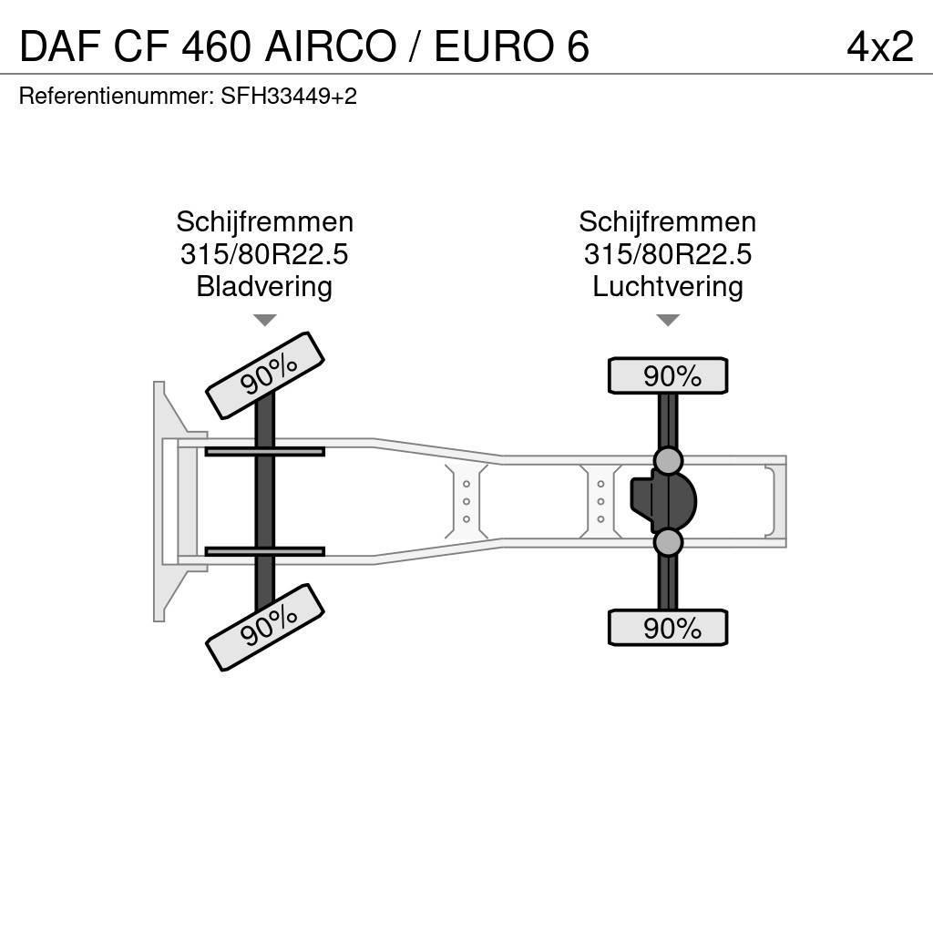 DAF CF 460 AIRCO / EURO 6 Sattelzugmaschinen