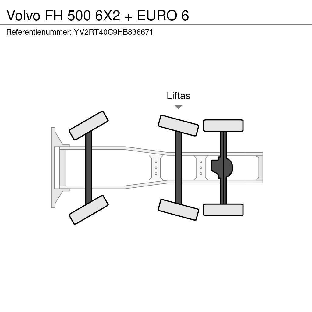 Volvo FH 500 6X2 + EURO 6 Sattelzugmaschinen