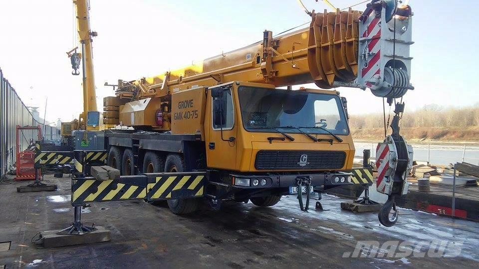 Grove GMK 4075 All terrain cranes