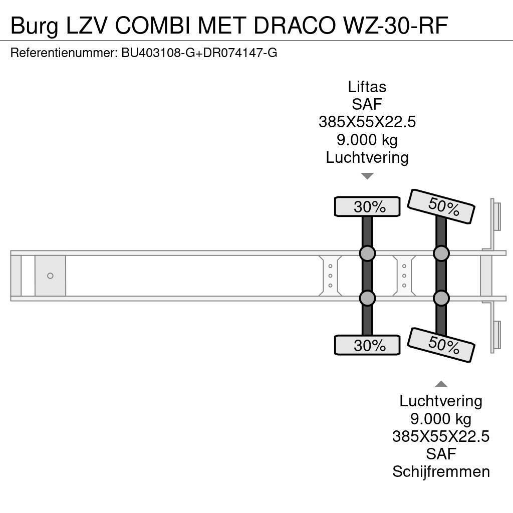 Burg LZV COMBI MET DRACO WZ-30-RF Kühlauflieger