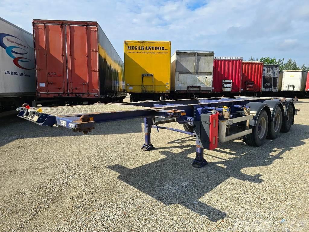 LAG O-3-39-LT / VIDEO / 30 ft Containerframe semi-trailers