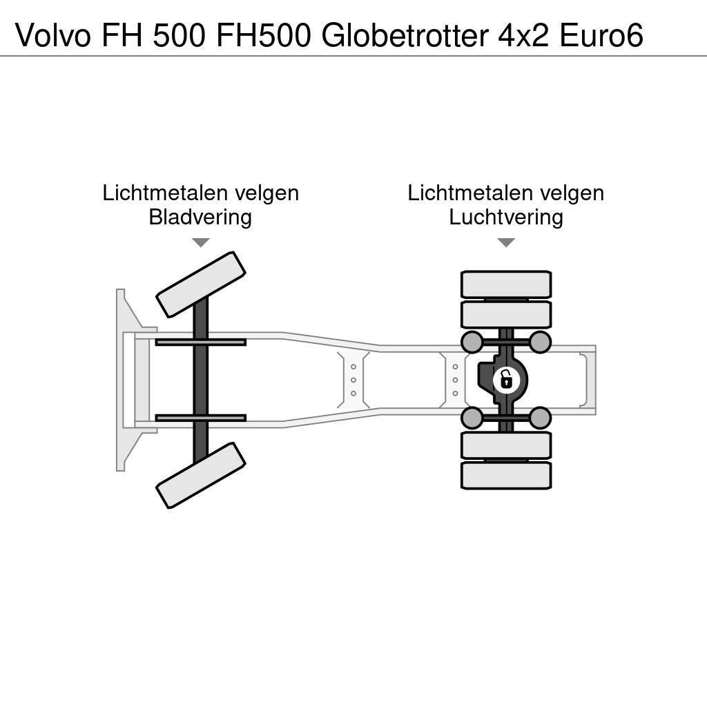 Volvo FH 500 FH500 Globetrotter 4x2 Euro6 Sattelzugmaschinen