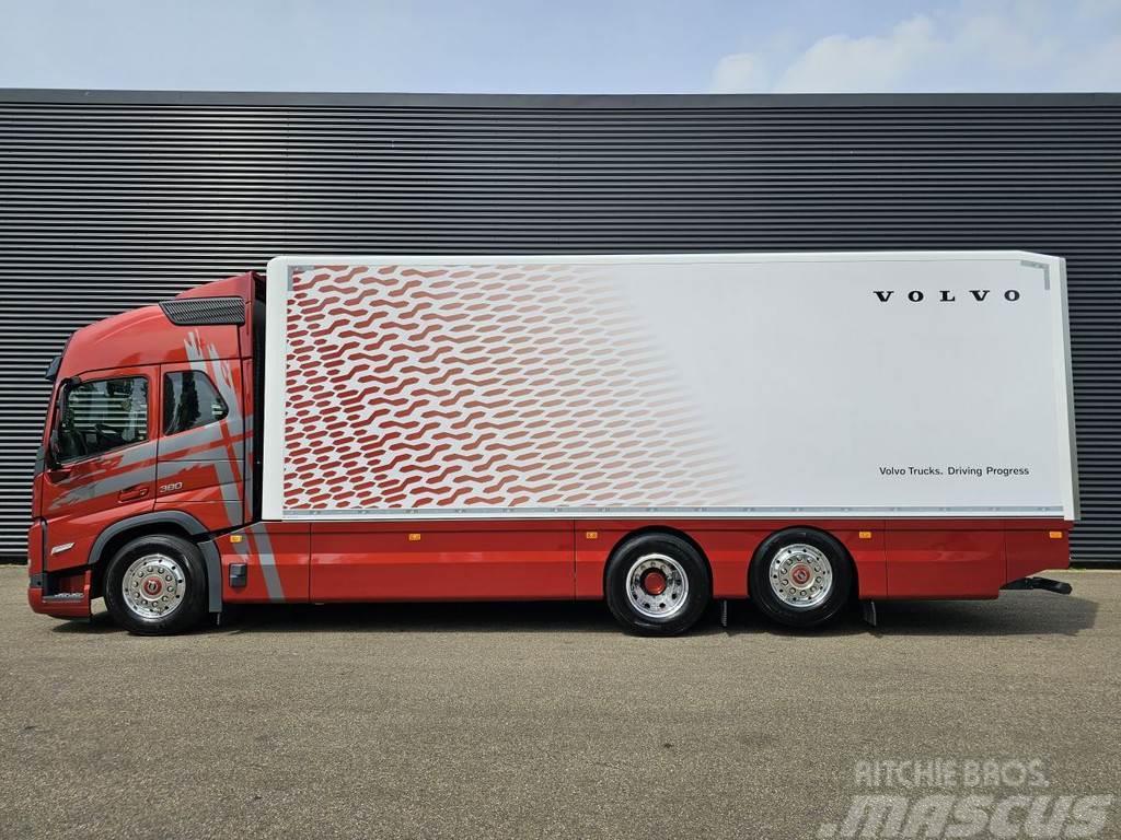 Volvo FM 380 6x2*4 / LAADKLEP / STUUR AS. Box body trucks
