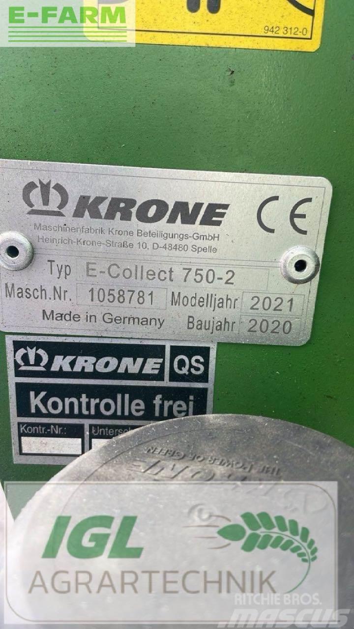 Krone easy. collect 750-2 Sonstige Grünlandgeräte