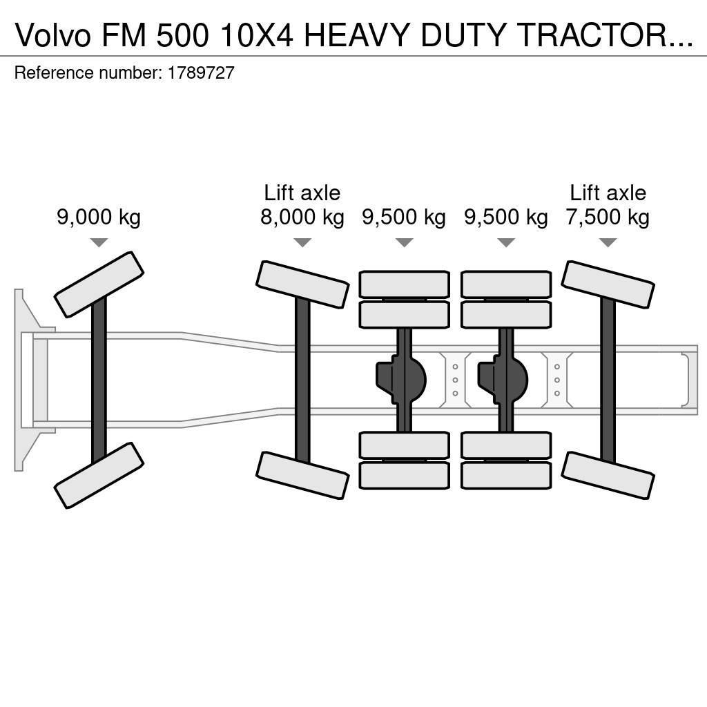 Volvo FM 500 10X4 HEAVY DUTY TRACTOR/SZM/TREKKER Sattelzugmaschinen