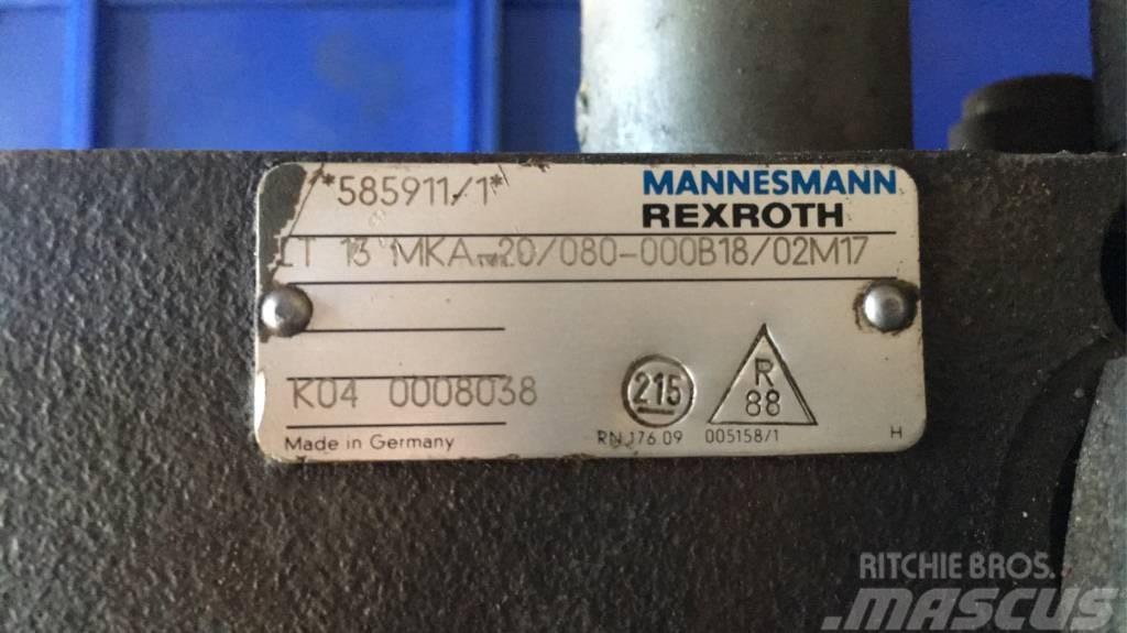 Rexroth MANNESMANN 595911/1 LT 13 MKA-20/080-000B18/02M17 Hydraulik