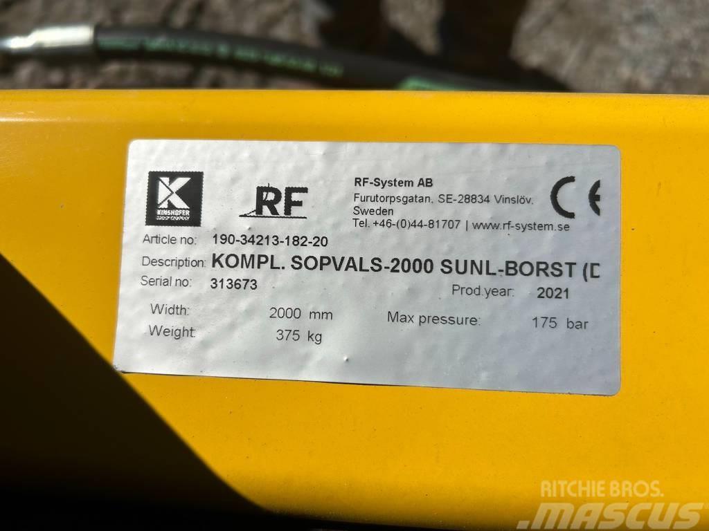  RF system Sopvals 2000 Sunline Bürsten
