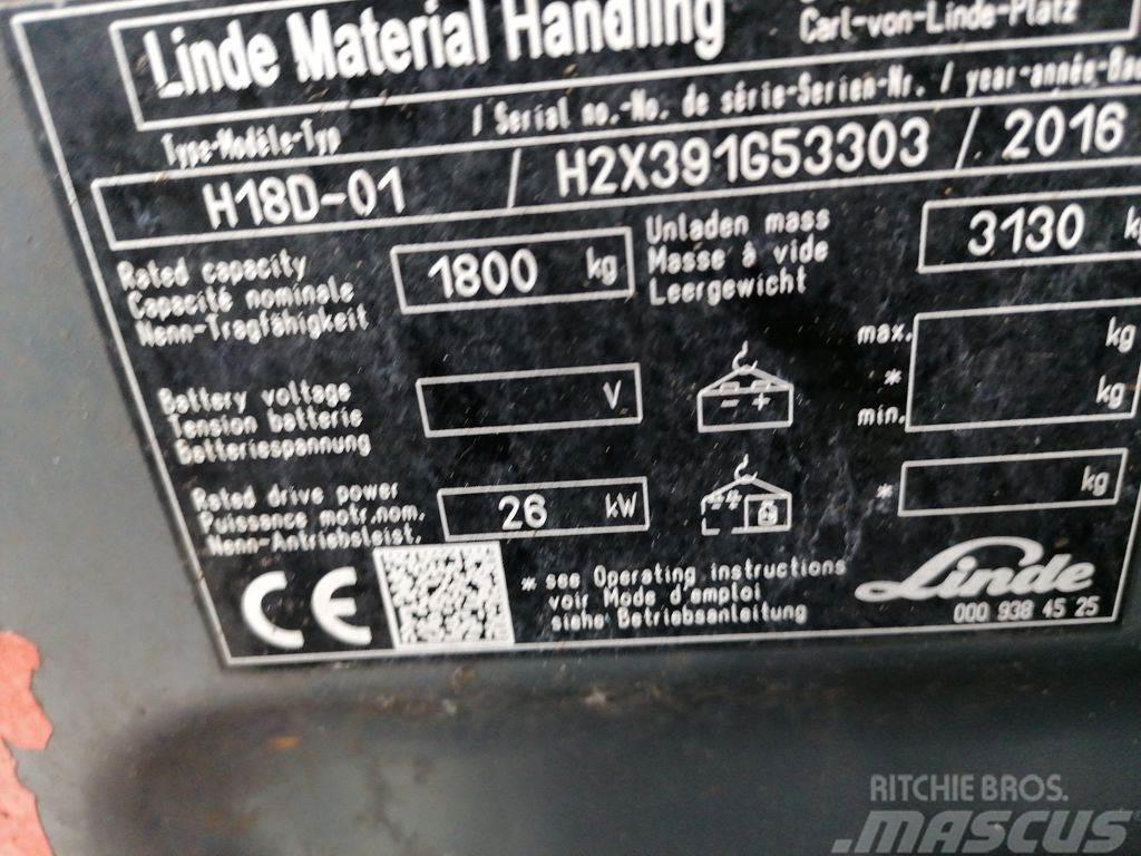 Linde H18D-02 Dieselstapler