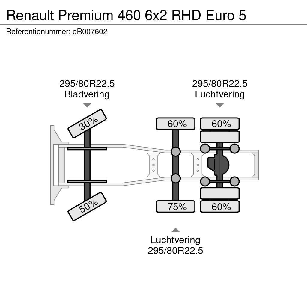 Renault Premium 460 6x2 RHD Euro 5 Sattelzugmaschinen