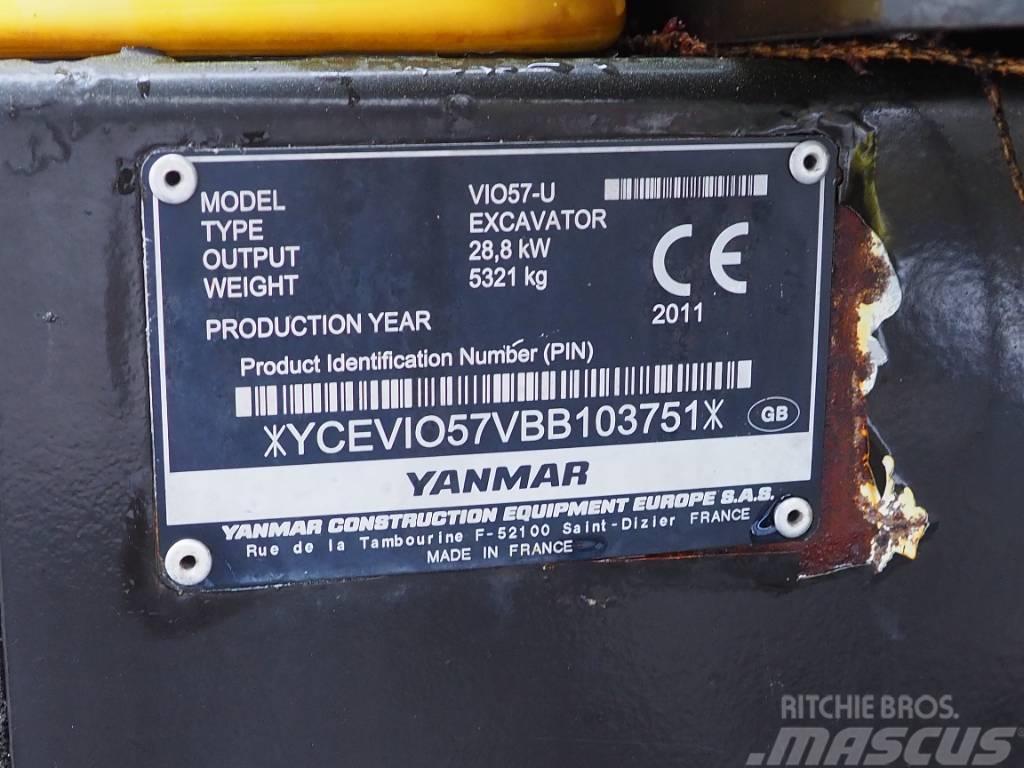 Yanmar Vio 57 U Minibagger < 7t