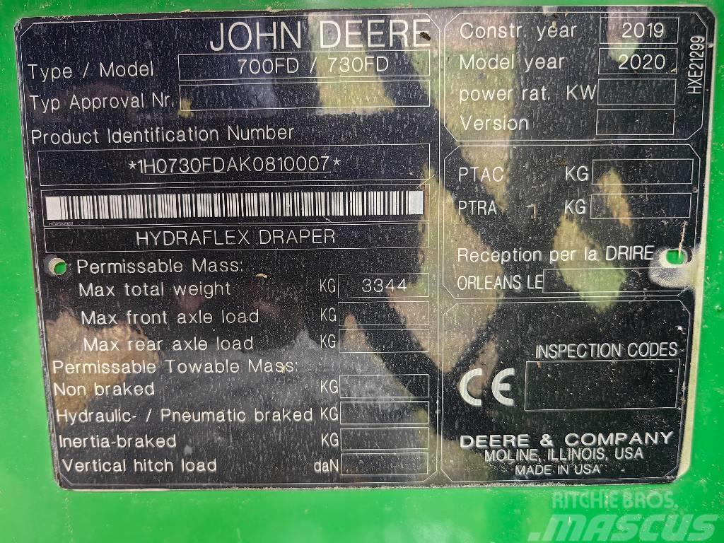 John Deere T 670 i Mähdrescher