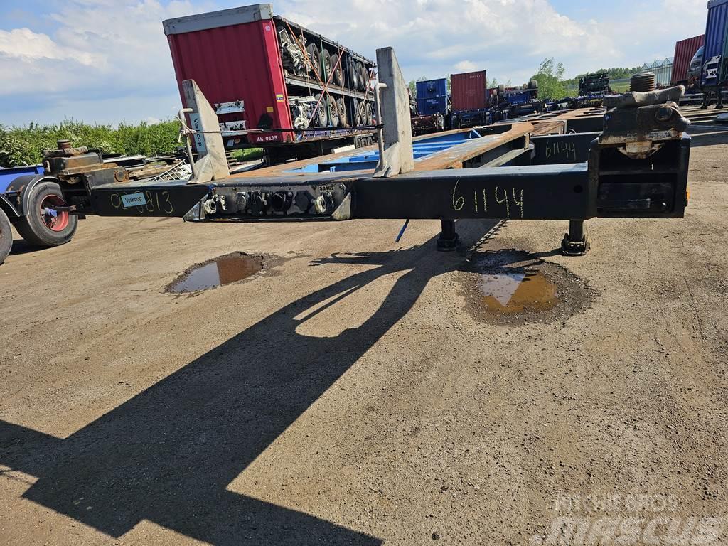 Pacton T3-010 | 3 axle container chassis | extendible all Containerauflieger