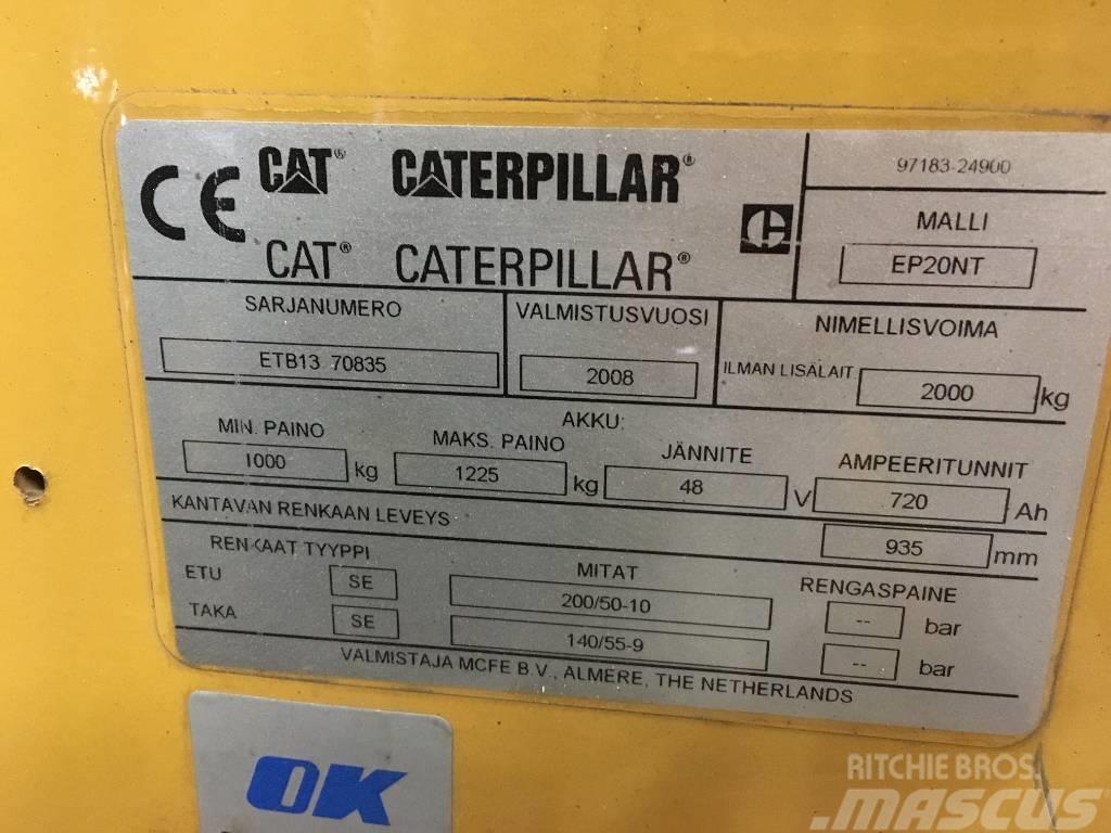 CAT EP 20 NT Elektrostapler