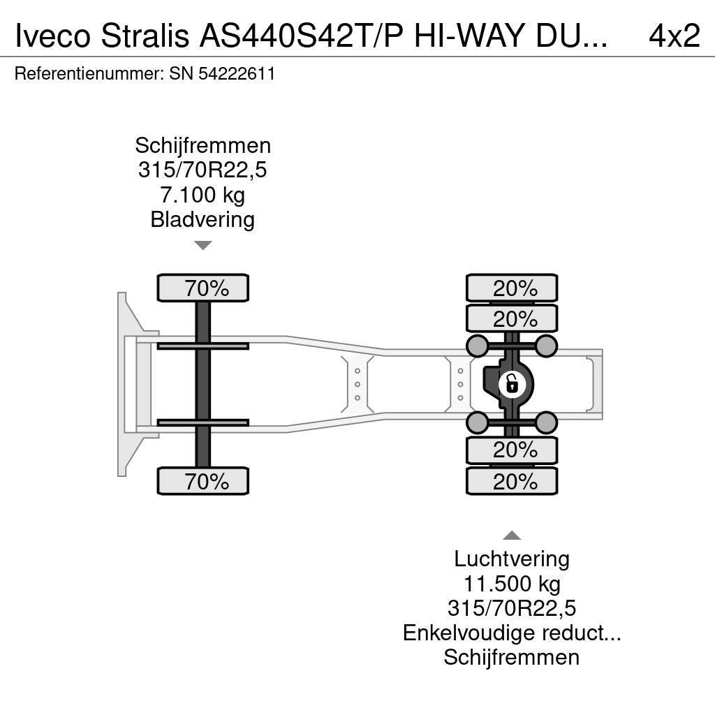 Iveco Stralis AS440S42T/P HI-WAY DUTCH TRUCK (APK/TUV -> Sattelzugmaschinen
