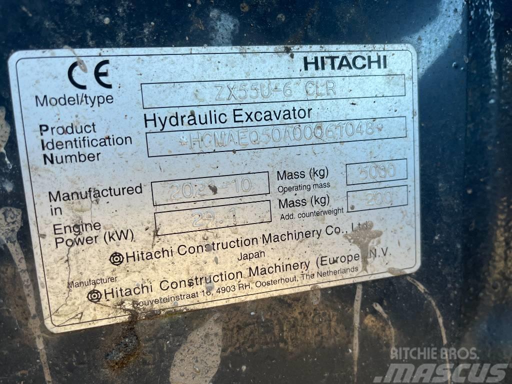 Hitachi ZX 55 Minibagger < 7t