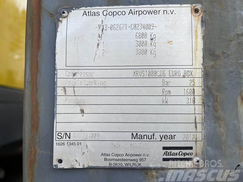 Atlas Copco XRVS 476 / 1000 CD - N Kompressoren