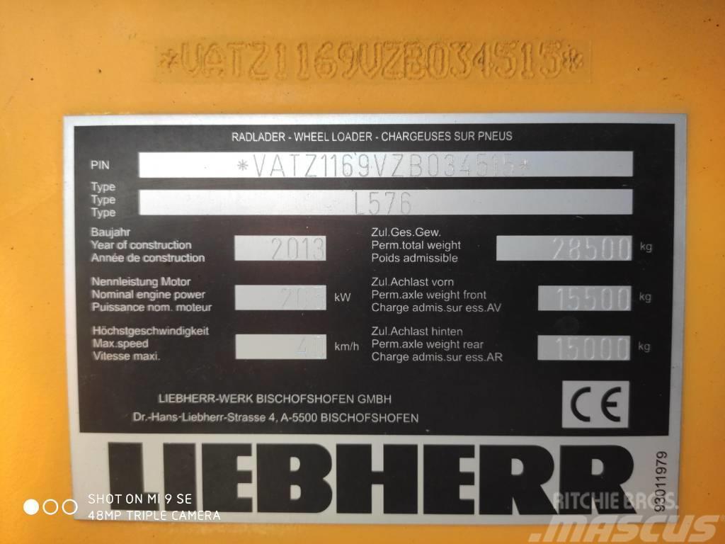 Liebherr L576 New Generation Bj 2013' Radlader