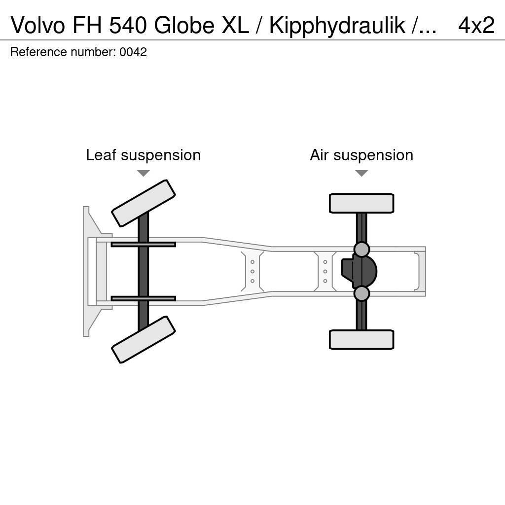 Volvo FH 540 Globe XL / Kipphydraulik / Euro 6 Sattelzugmaschinen