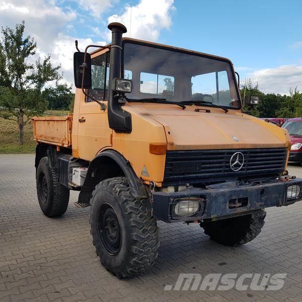 MB Trac Unimog U1000-424 3SeitenKipper Hydraulik keinTüv Tractors