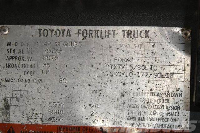 Toyota 426FGCU25 Andere Gabelstapler