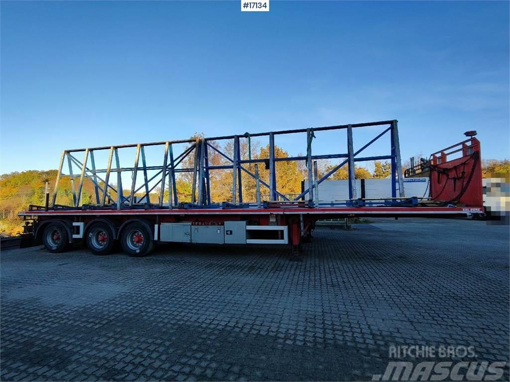 Kel-Berg Rett Semi-trailer with extension and hydraulic ste Andere Auflieger