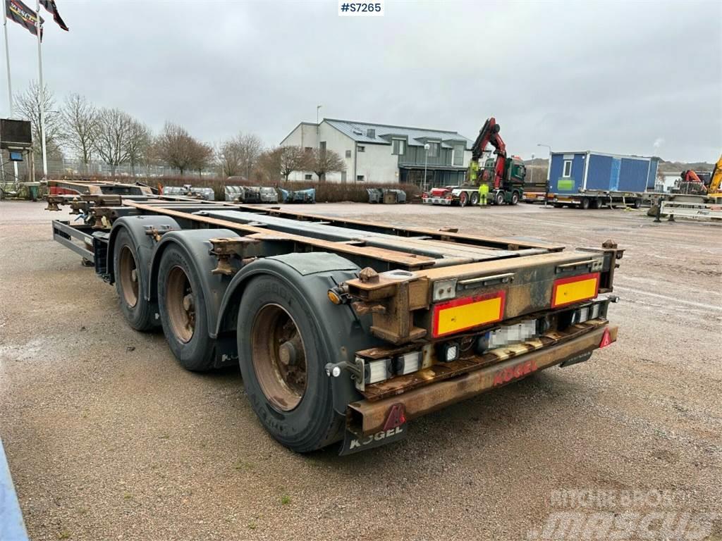 Kögel SWCT 24P130 AV45 Container chassis Wechselfahrgestell