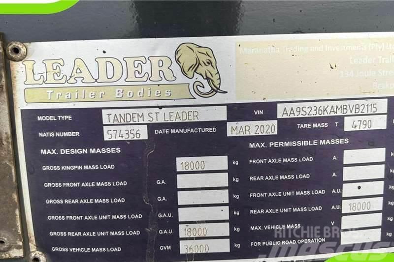  Leader Trailer Bodies 2020 Leader 40m3 Side Tipper Other trailers